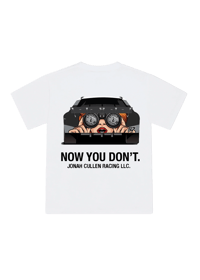 Image 2 of WHITE NOW YOU SEE ME TEE
