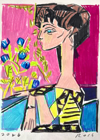 Femme de Picasso / Drawing A Day 3.24.26