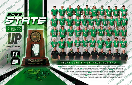 Image of 60x36 2025 State Finalist Team Vinyl Banner