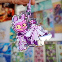 Image 3 of maid jax ✨ epoxy acrylic charm
