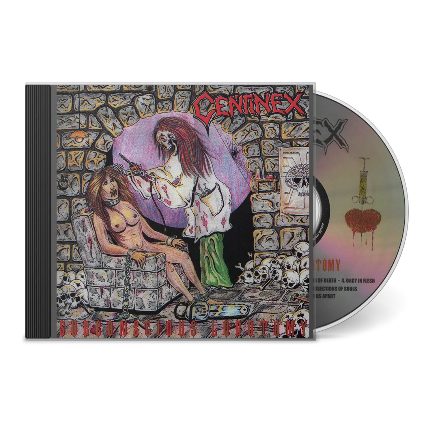 Centinex - Subconscious Lobotomy CD | Gurgling Gore