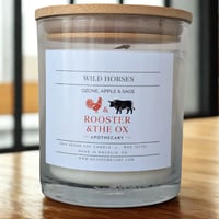 Image 4 of Wild Horses Soy Candle – Ozone, Apple & Sage | 100% Soy Wax Candle