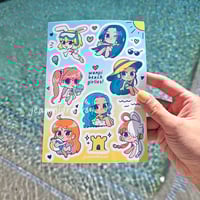 Image 4 of one piece sheets ✨ waterproof vinyl sticker sheet