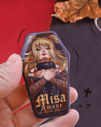 Image 1 of Misa coffin pin | Death Note