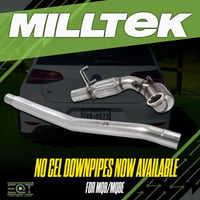 Milltek Catted Downpipe (No CEL) - VW/Audi MQB 1.8T/2.0T