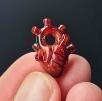 Image 4 of MINI CARVED ANATOMICAL HEART