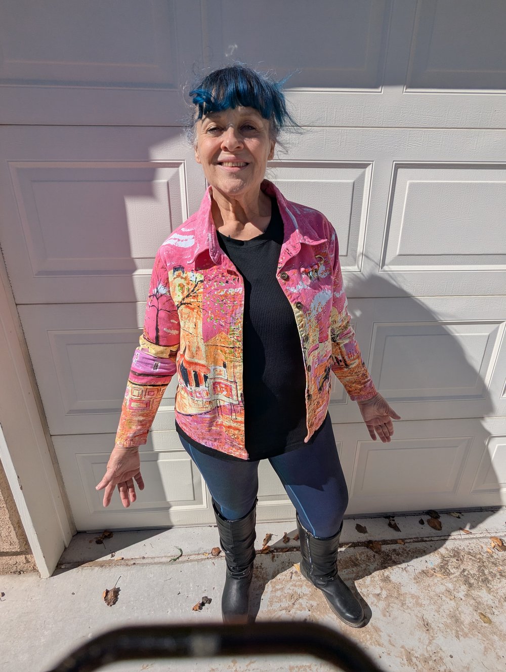 Image of Wicked Frida Kahlo Denim Jacket 