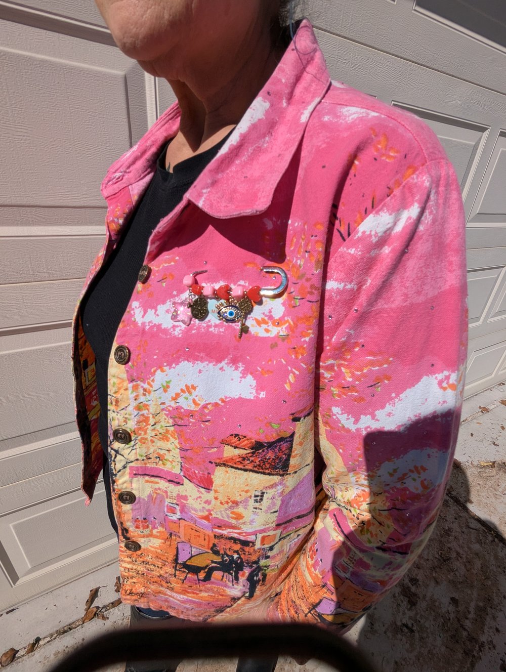 Image of Wicked Frida Kahlo Denim Jacket 