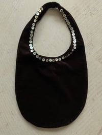 Image 3 of Moonlight Hobo Bag — Dark Chocolate Velvet