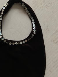 Image 5 of Moonlight Hobo Bag — Dark Chocolate Velvet