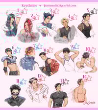 (PRE-ORDER) NEW 2 - KEYCHAINS