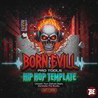 Born Evill Studios | "Hip Hop" Recording Template (Pro Tools)