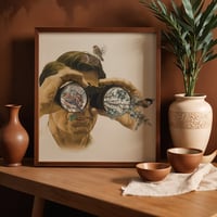 Image 2 of "Optical Illusion" Canvas Print 