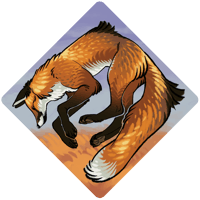 Image 1 of Fox Sticker