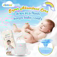 Image 2 of Elintree Premium Baby Diapers M-48 Pcs