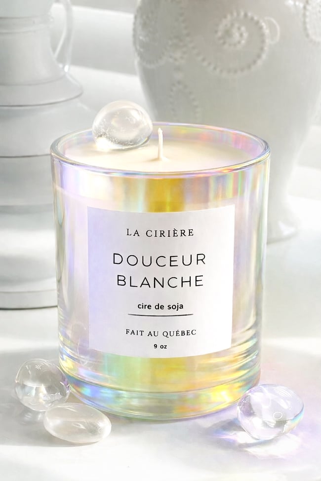 Bougie signée Marie