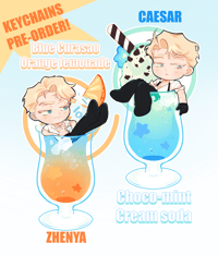Image 1 of Drink Keychains Pre-order 