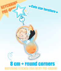Image 4 of Drink Keychains Pre-order 