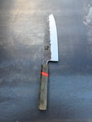 Image 1 of 8” with black palm wood