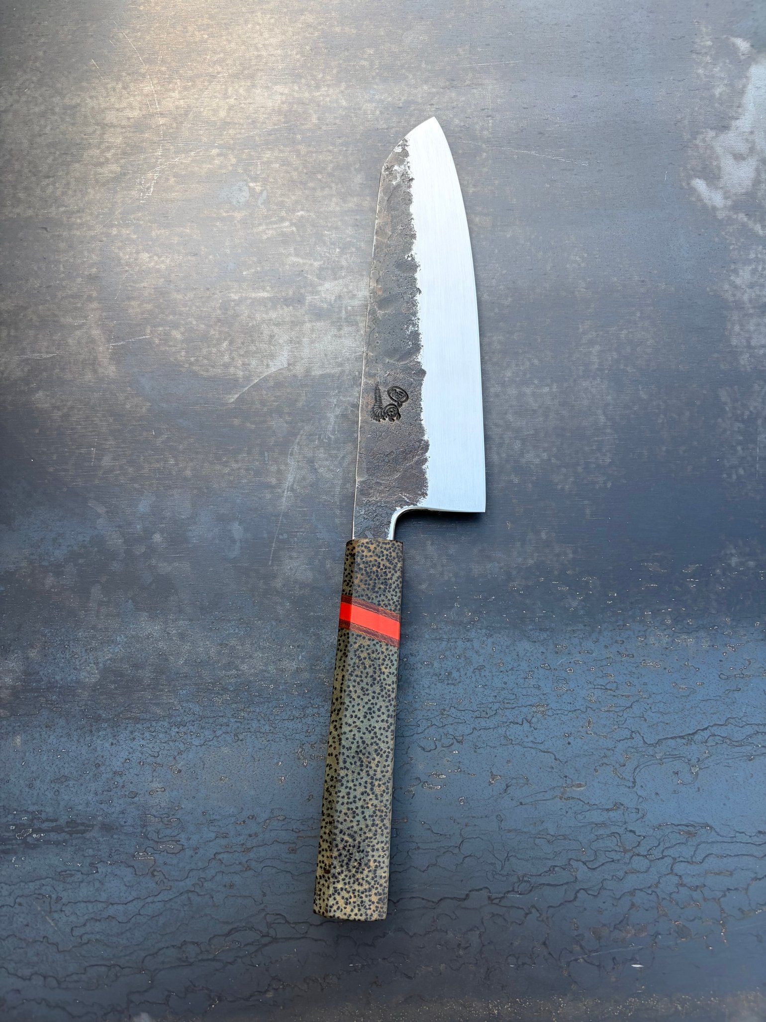 Image of 8” with black palm wood