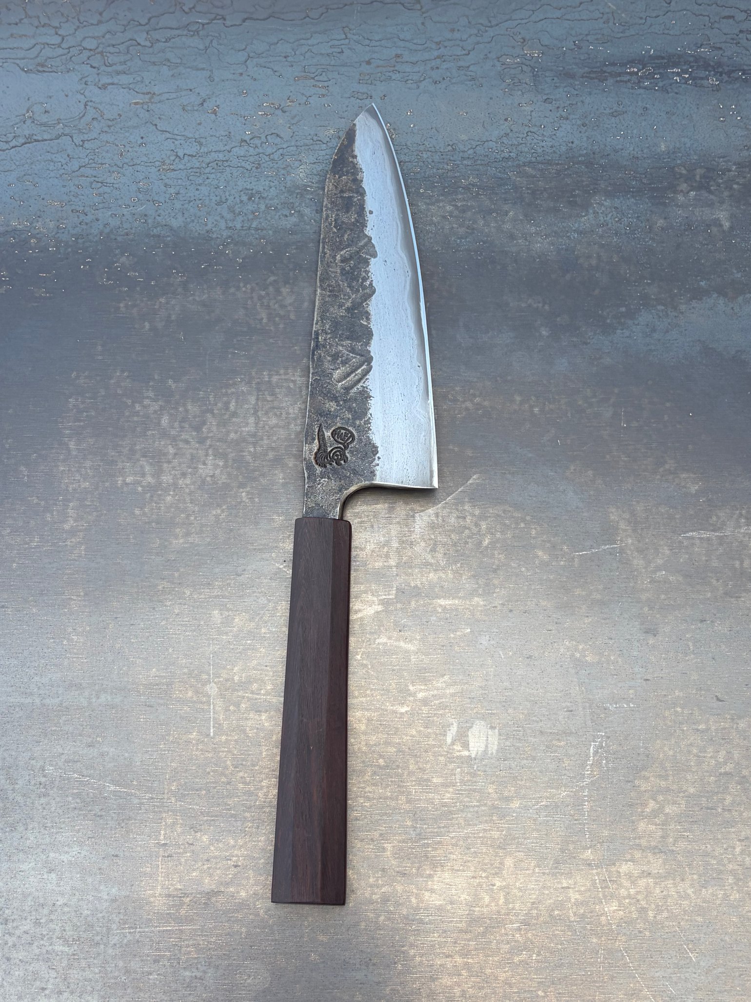 Image of Santoku with wrought iron