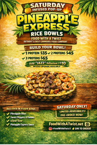 Image 1 of Pineapple Express Rice Bowl (1 Protein )