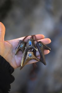 Image 5 of Collana punta di corno -Capriolo e labradorite- 🌿