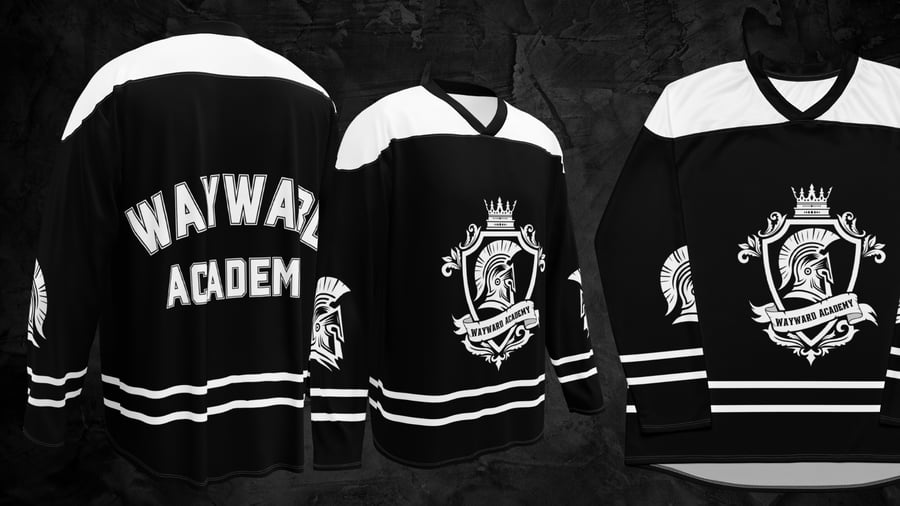 Image of Officially licensed kings of wayward Recycled hockey fan jersey