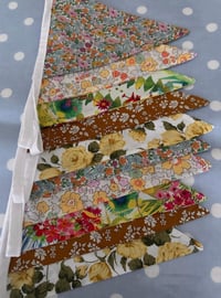 Image 2 of Liberty Fabric Bunting, Banner, Flag