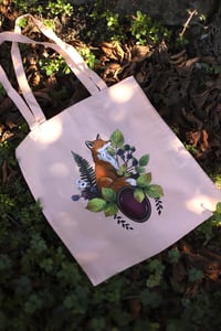 Image 3 of Borsa di tela -VOLPE- 