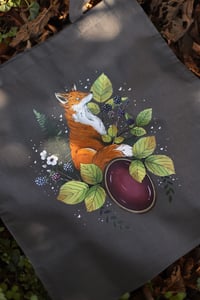 Image 5 of Borsa di tela -VOLPE- 