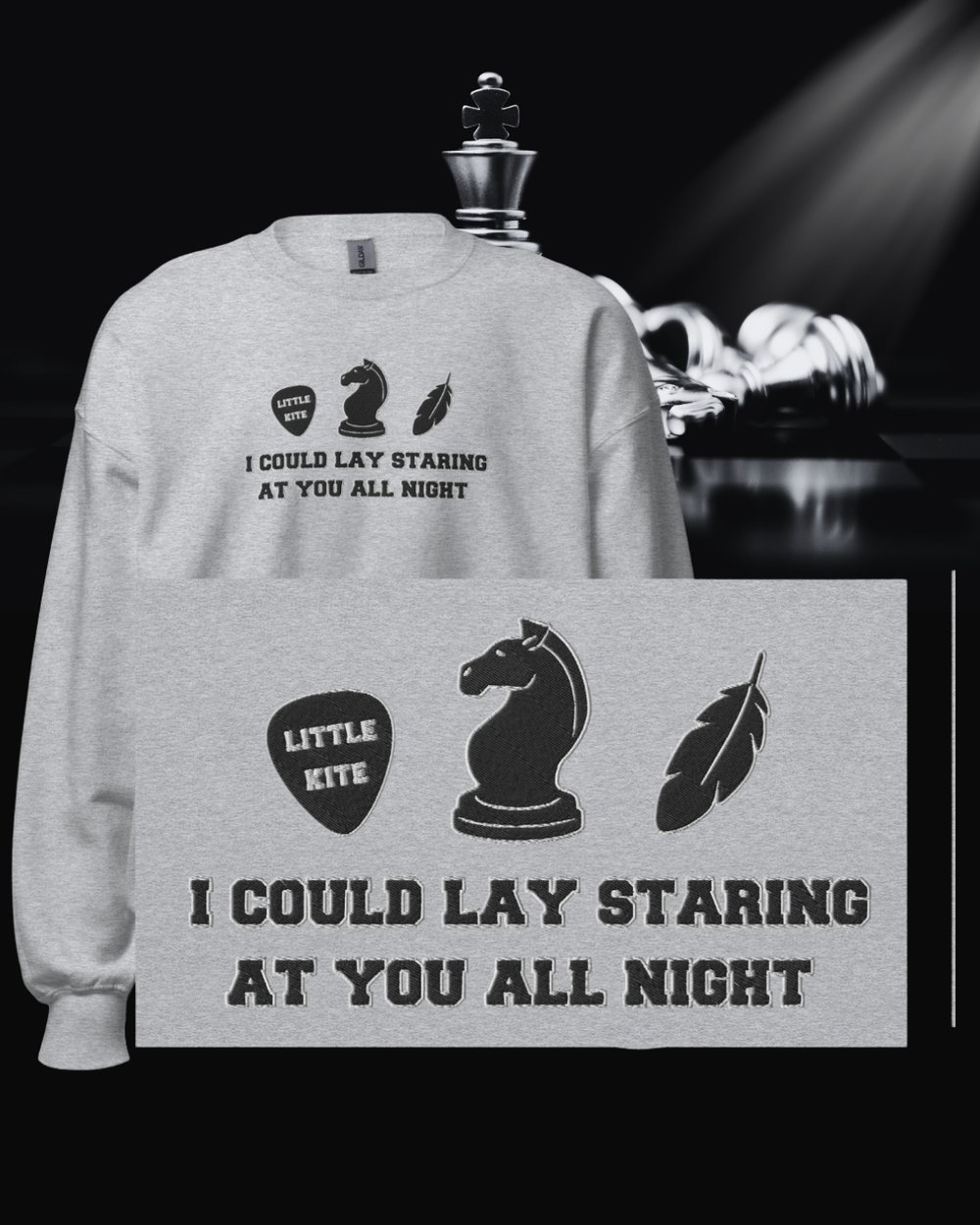 Image of Officially licensed Blake  embroidery Unisex Sweatshirt