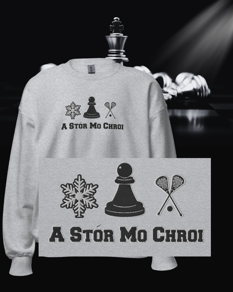 Image of Officially licensed Myles embroidery Unisex Sweatshirt