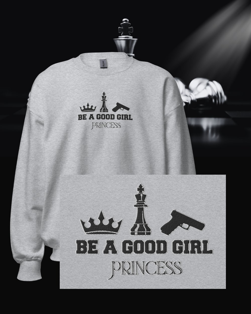 Image of Officially licensed Nash embroidery Unisex Sweatshirt