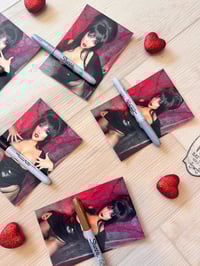 Image 4 of Elvira cosplay signed 4x6 photo bundle (5 photos)