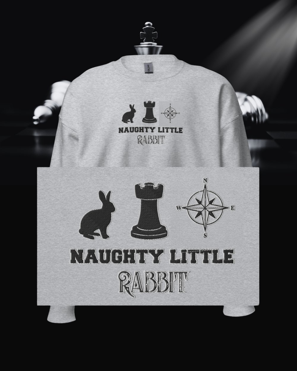 Image of Officially licensed Liam Embroidery Unisex Sweatshirt