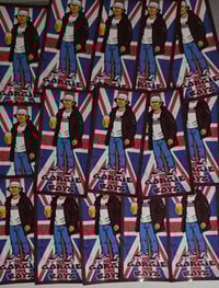 Image 1 of Pack of 25 10x5cm Hearts, Heart of Midlothian Gorgie Boys British Football/Ultras Stickers.