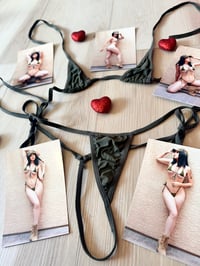 Image 4 of Support the troops worn microkini and signed 4x6 photos