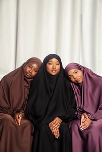 Image 1 of Ngenzi- Double Layered Khimar Prayer Set - Adults 