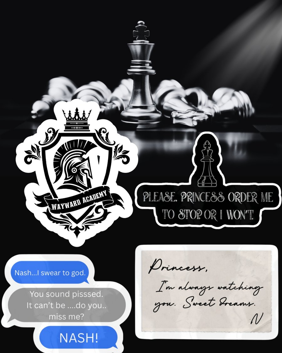 Image of Officially licensed kings of Wayward 26 ultimate pack of vinyl stickers 