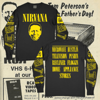 Image 1 of Nirvana x Tom Peterson's long sleeve/tee ***PRESALE ITEM***