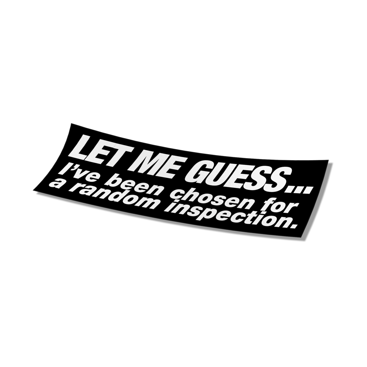 Image of Random Inspection Sticker