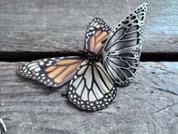 Image 2 of Monarch wing ring, size 6/7