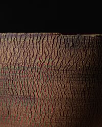 Image 3 of Tall Textured Crackle Pot