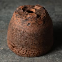Image 4 of Tall Textured Crackle Pot