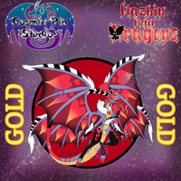 PRE-ORDER HAZBIN DRAGONS: Valentino *GOLD*