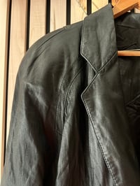 Image 2 of Leather blazer jacket #561