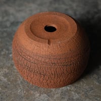 Image 5 of Round Textured Crackle Pot