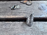 Image 2 of Monarch wing ring, size 6.5/7.5