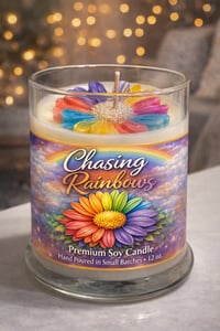 Chasing Rainbows Candle